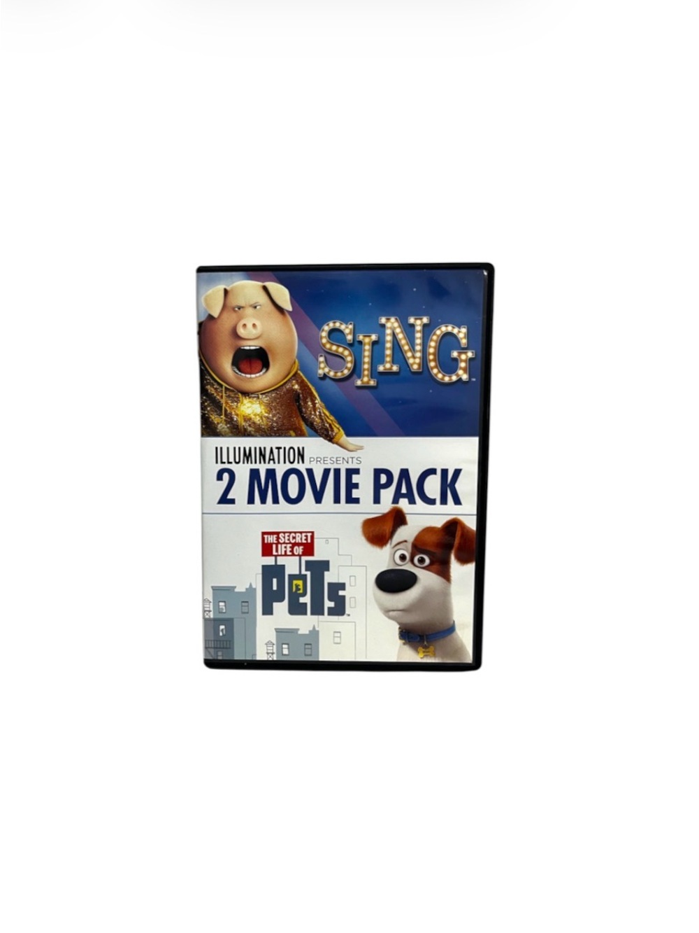 Illumination Presents: 2-Disc Movie Pack Sing & The Secret Life of Pets DVDs